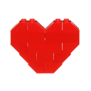 Dee and Ricky LEGO Heart (Red)